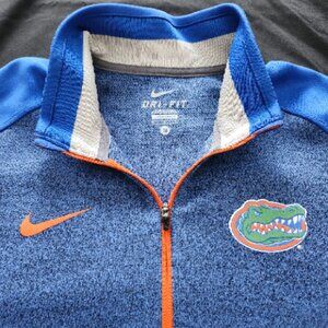 Men's Nike Royal Florida Gators 1/4 Pullover, Size Medium